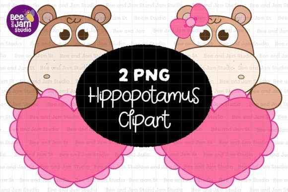 Animal Hippopotamus PNG Sublimation: A Designer's Asset
