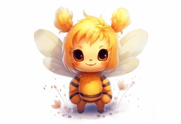 Bee Kawaii Animal Digital Art: A Guide for Creative Projects