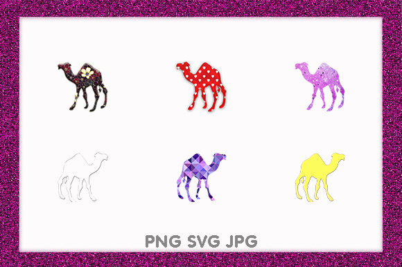 Camel Riders Animal Desert Design KDP: Versatile Creative Assets