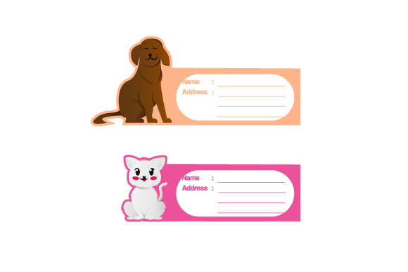 Cute Animal Label Design Pet Dog and Cat: A Designer's Review