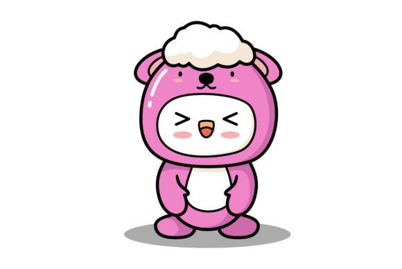 Kawaii Animal Design-07: A Playful Vector for Modern Branding