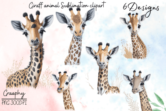 Unleashing Creativity with Giraff Animal Sublimation Clipart